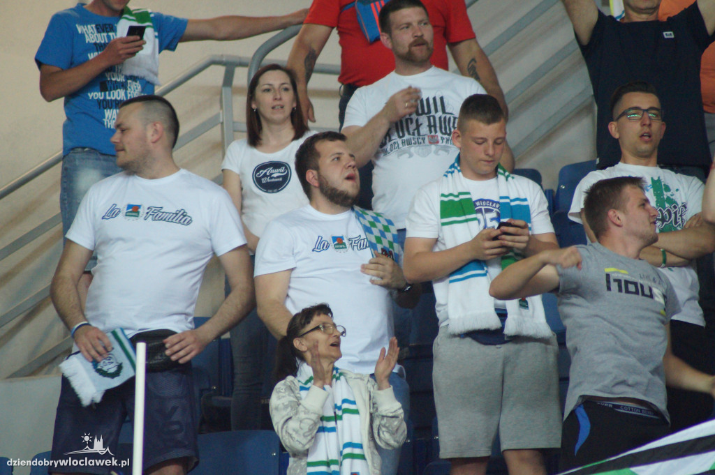 Kibice na meczu Anwil - Polpharma