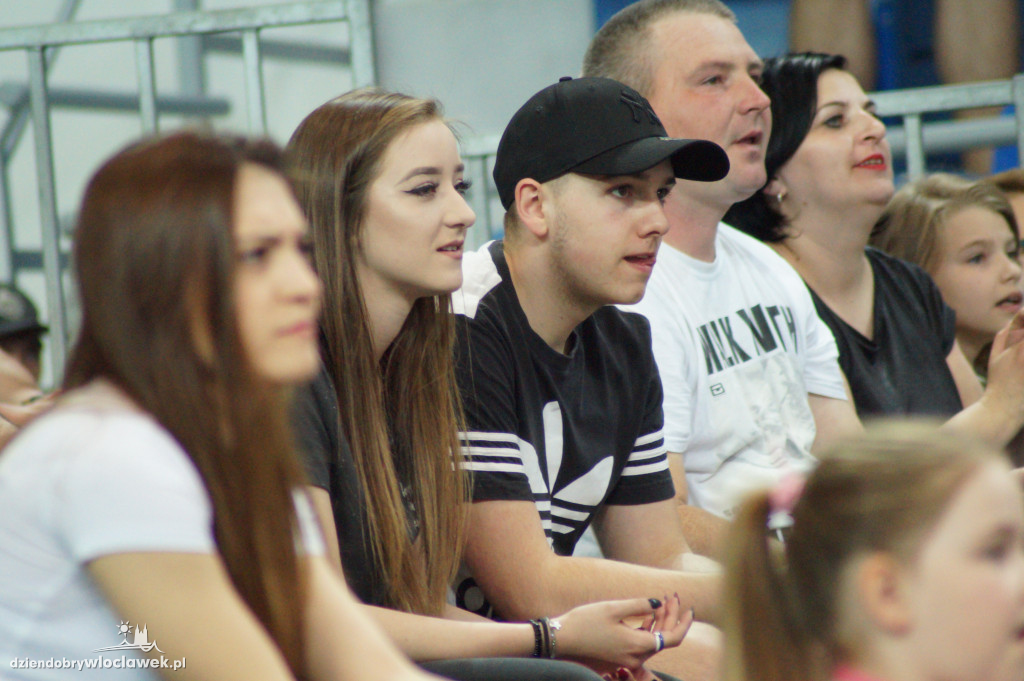 Kibice na meczu Anwil - Polpharma
