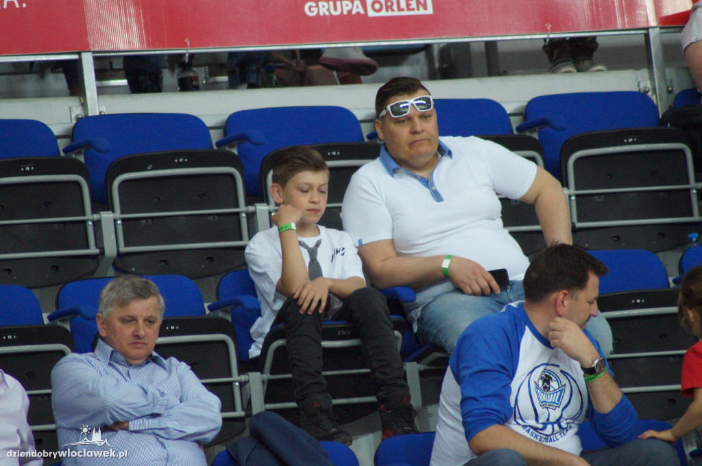 Kibice na meczu Anwil - Polpharma