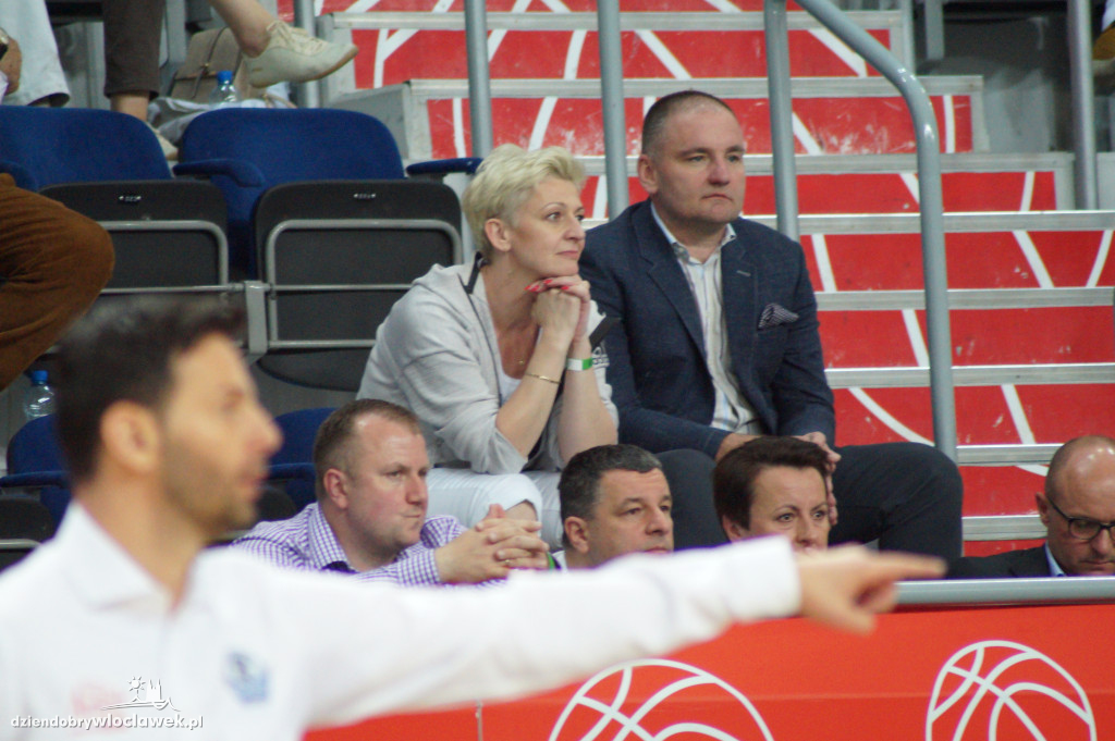 Kibice na meczu Anwil - Polpharma