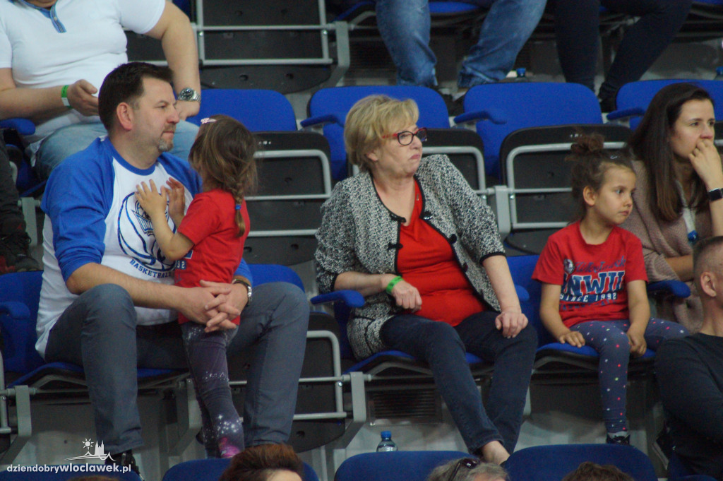 Kibice na meczu Anwil - Polpharma