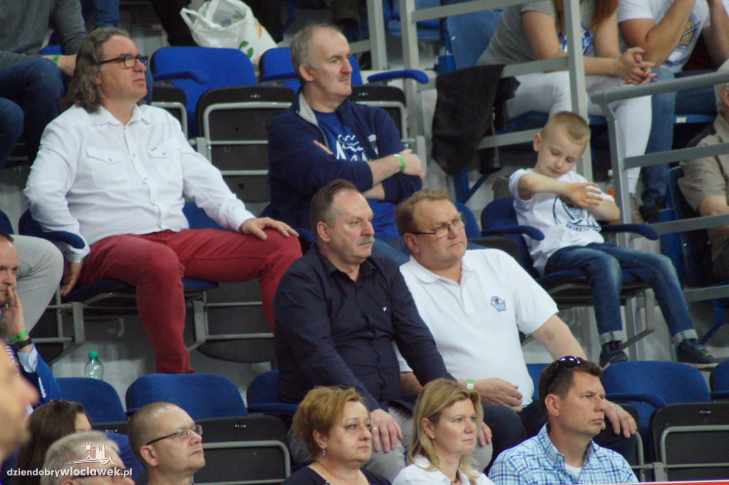 Kibice na meczu Anwil - Polpharma
