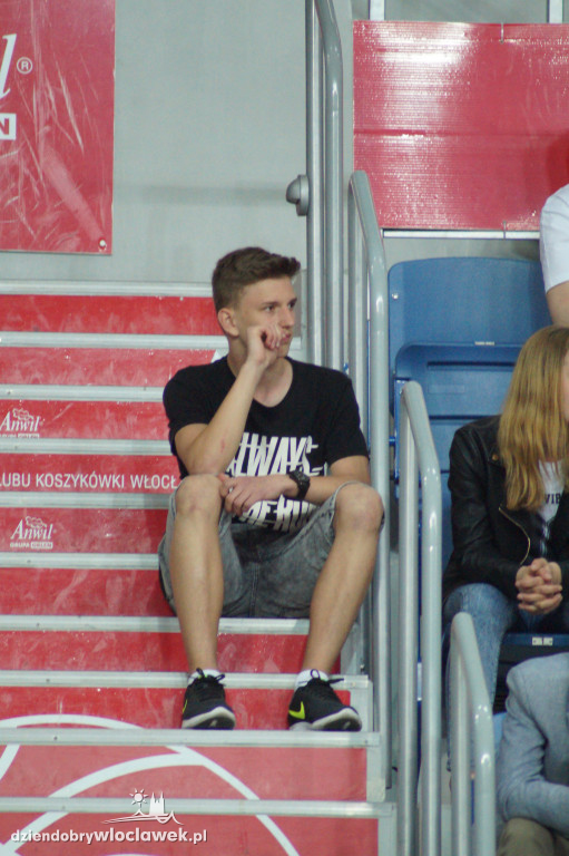 Kibice na meczu Anwil - Polpharma