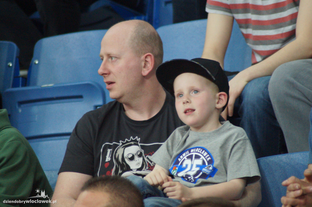 Kibice na meczu Anwil - Polpharma