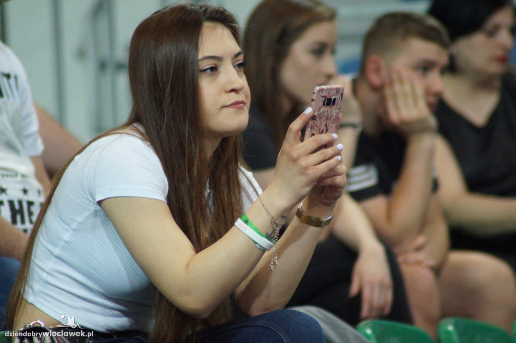 Kibice na meczu Anwil - Polpharma