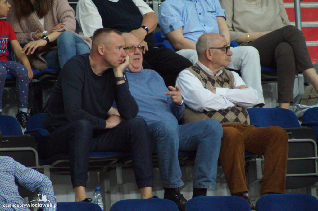 Kibice na meczu Anwil - Polpharma