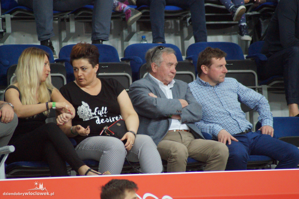 Kibice na meczu Anwil - Polpharma