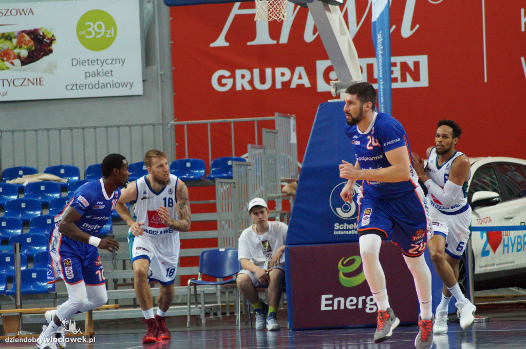 Mecz Anwil Włocławek vs Polpharma