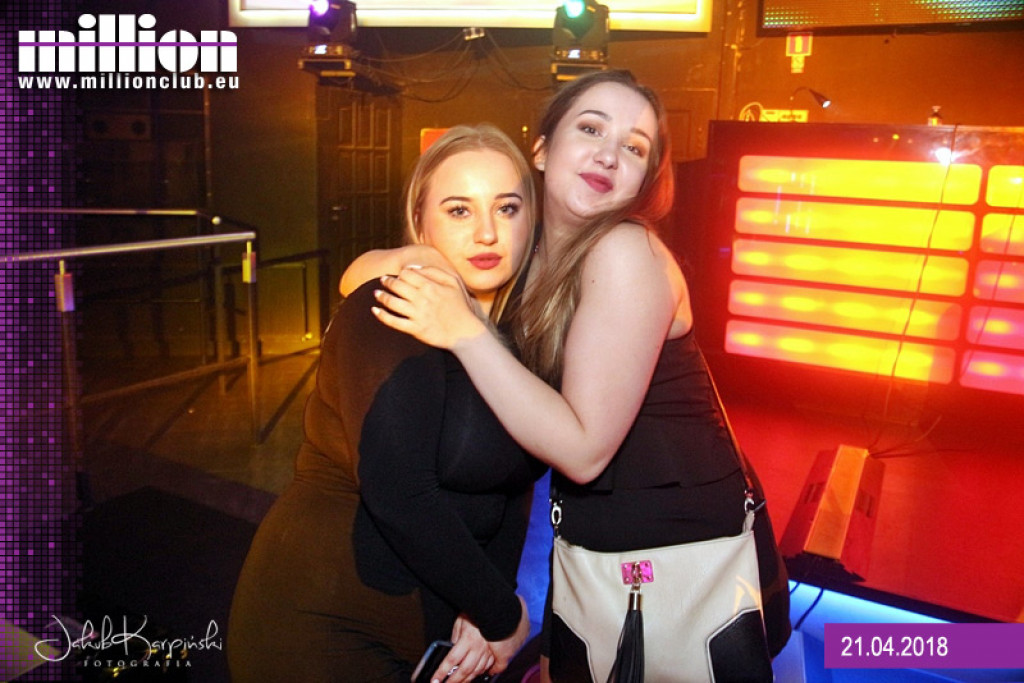 Sobotnia impreza w klubie Million