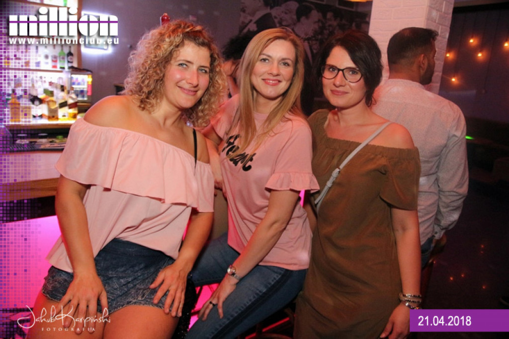 Sobotnia impreza w klubie Million