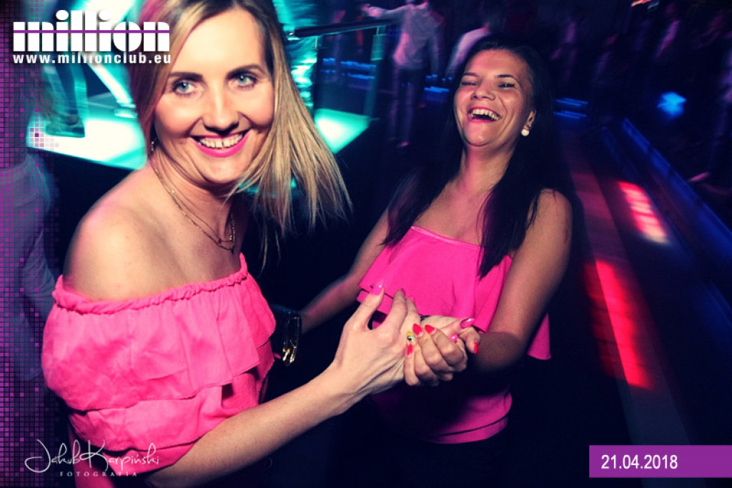 Sobotnia impreza w klubie Million