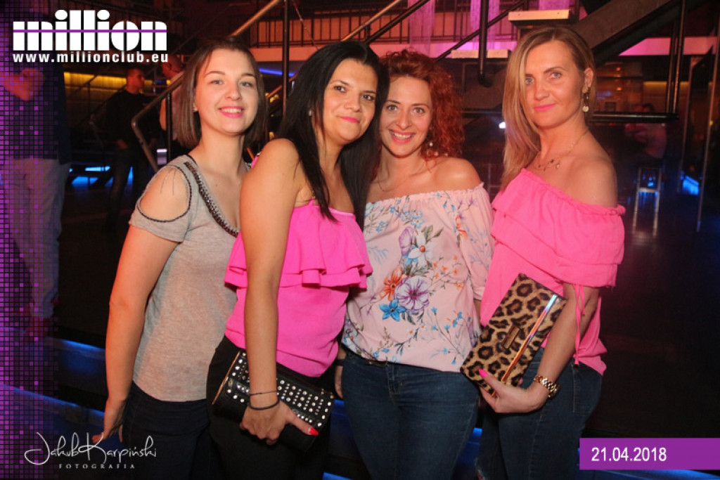 Sobotnia impreza w klubie Million