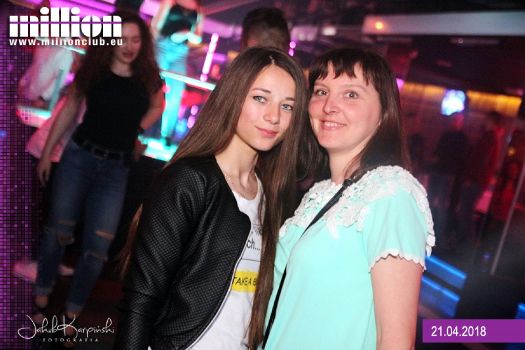 Sobotnia impreza w klubie Million