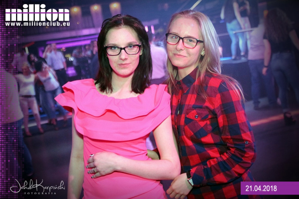 Sobotnia impreza w klubie Million