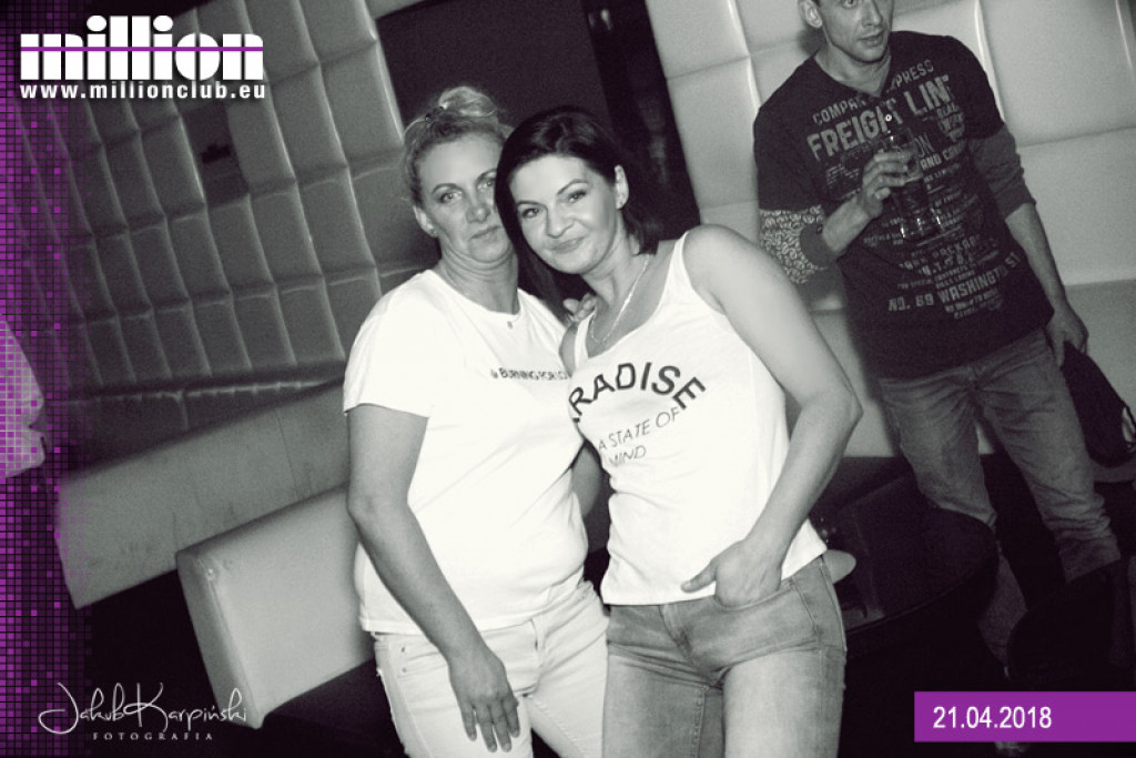 Sobotnia impreza w klubie Million