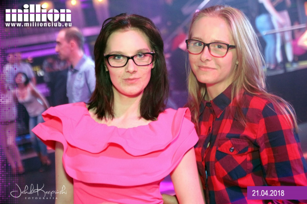 Sobotnia impreza w klubie Million