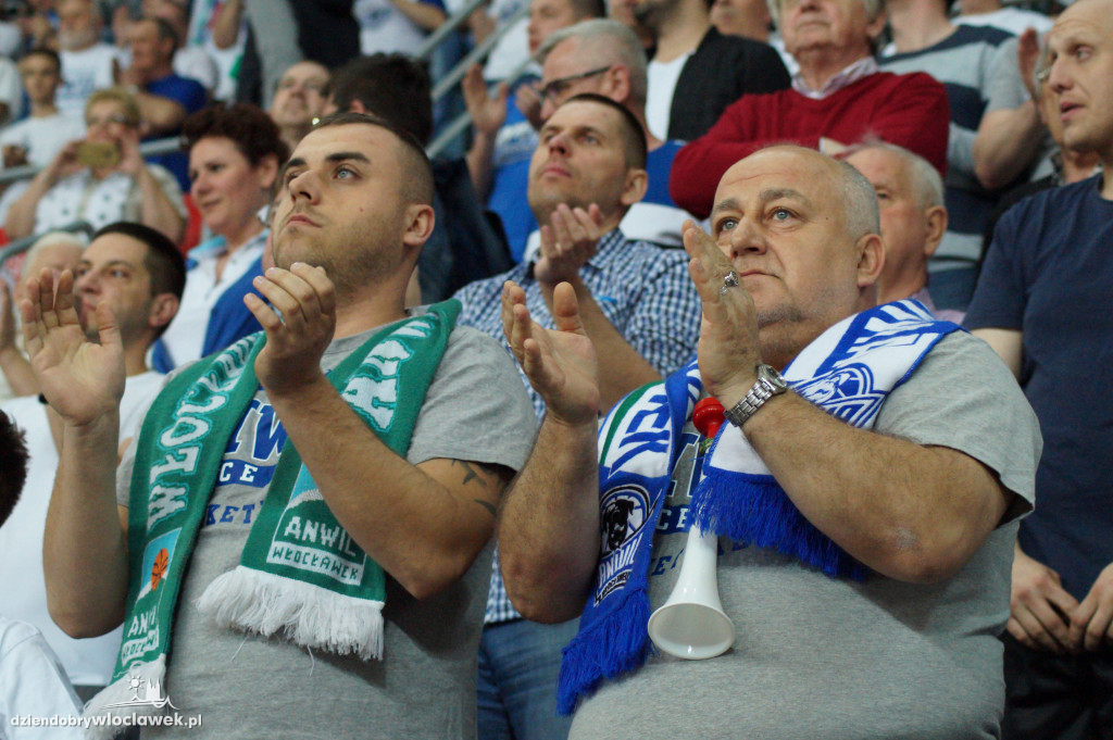 Kibice na meczu Anwil vs PGE Turów