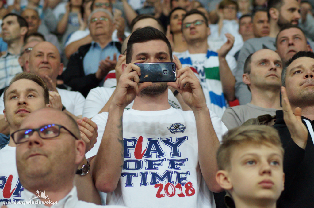Kibice na meczu Anwil vs PGE Turów