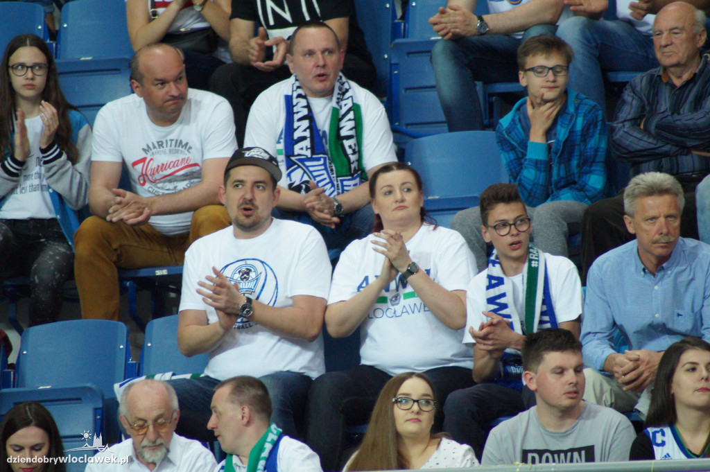 Kibice na meczu Anwil vs PGE Turów