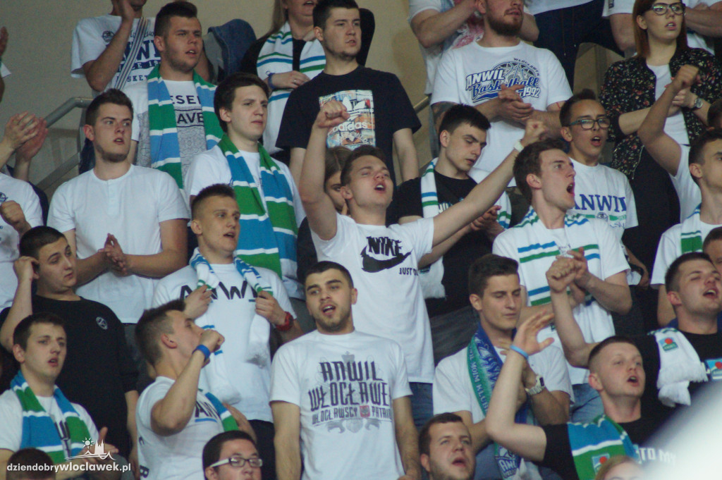 Kibice na meczu Anwil vs PGE Turów