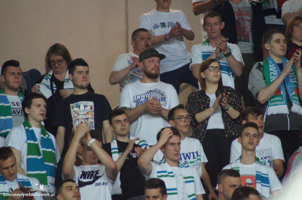Kibice na meczu Anwil vs PGE Turów