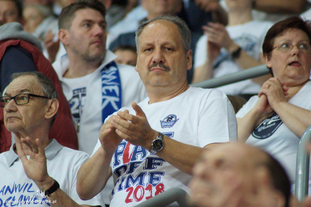 Kibice na meczu Anwil vs PGE Turów