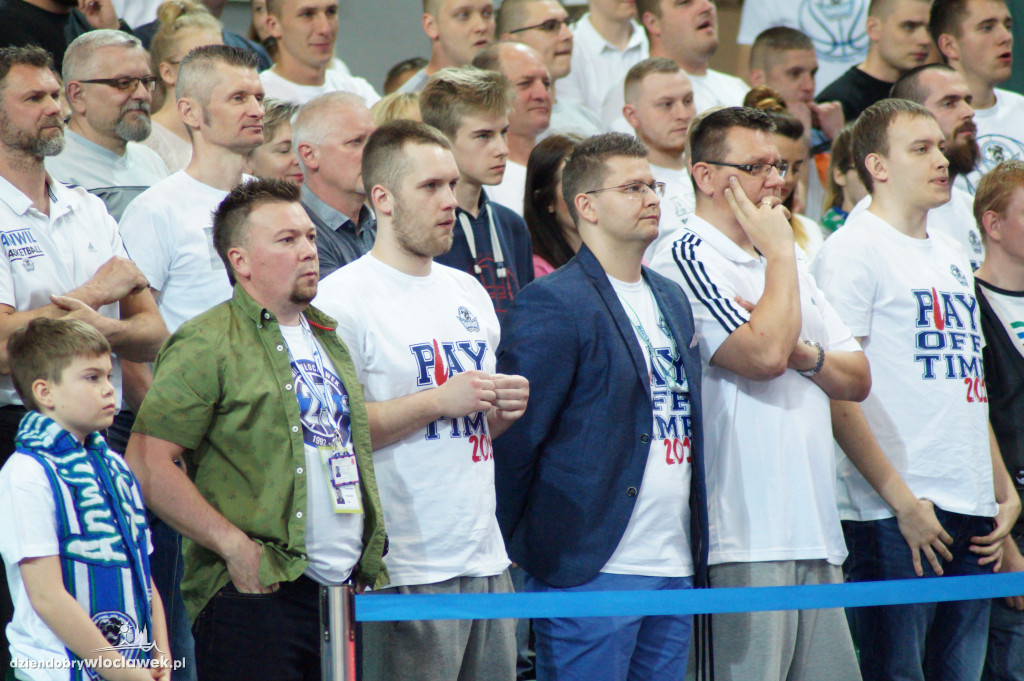 Kibice na meczu Anwil vs PGE Turów