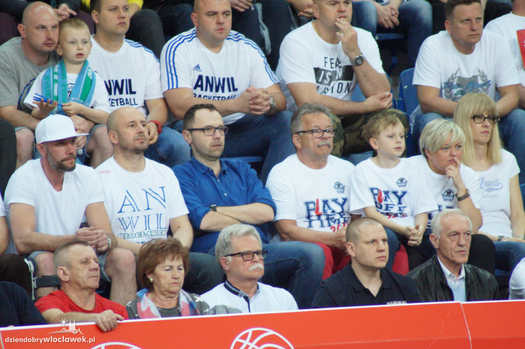 Kibice na meczu Anwil vs PGE Turów