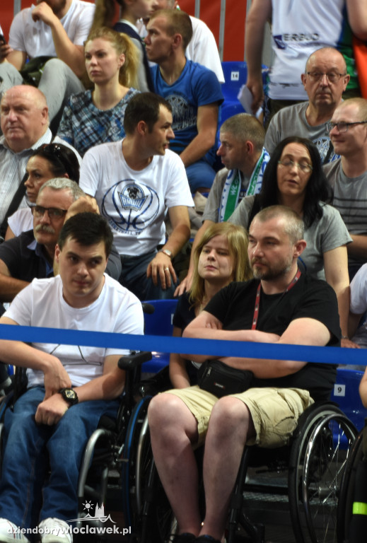 Kibice na meczu Anwil - Turów Zgorzelec