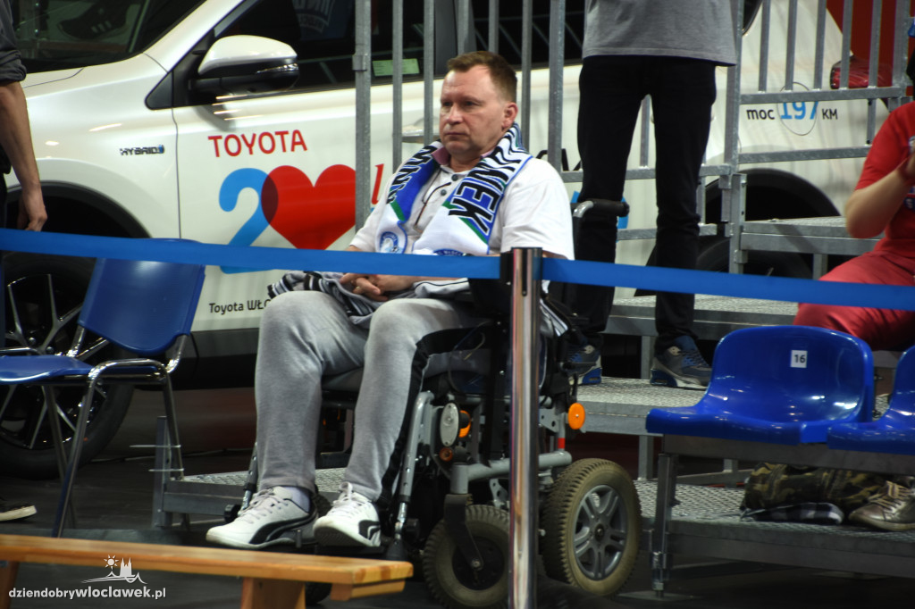 Kibice na meczu Anwil - Turów Zgorzelec