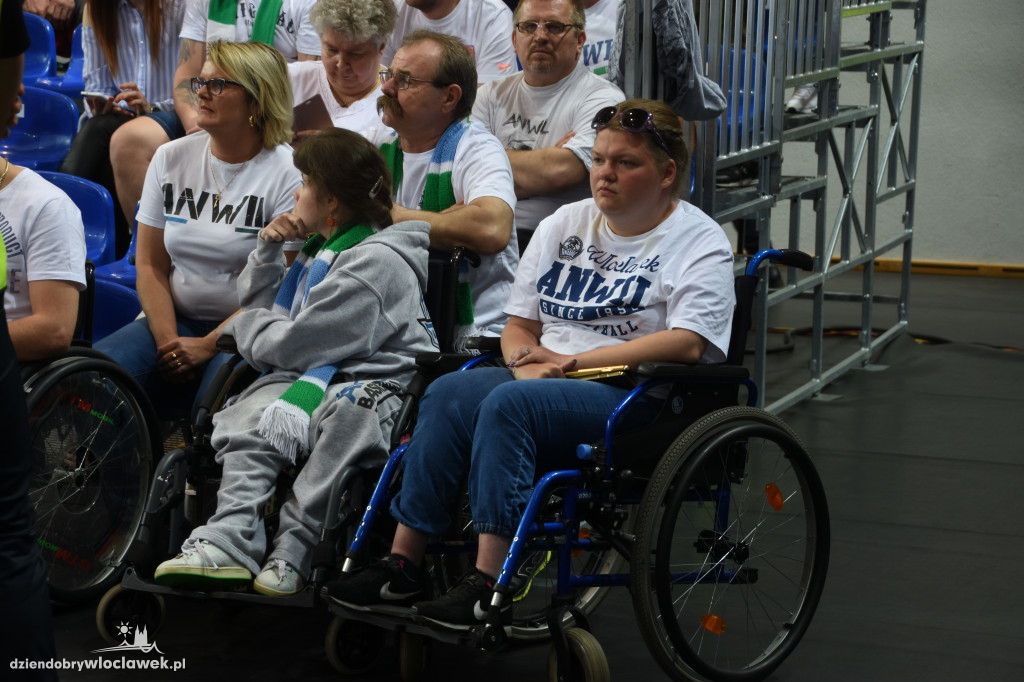 Kibice na meczu Anwil - Turów Zgorzelec