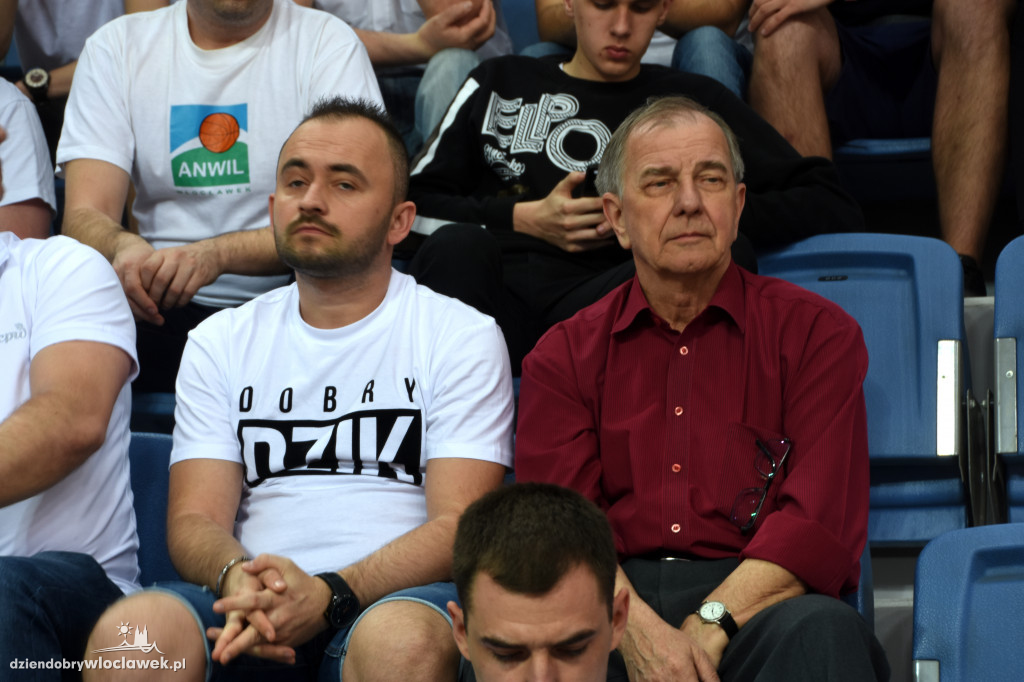 Kibice na meczu Anwil - Turów Zgorzelec
