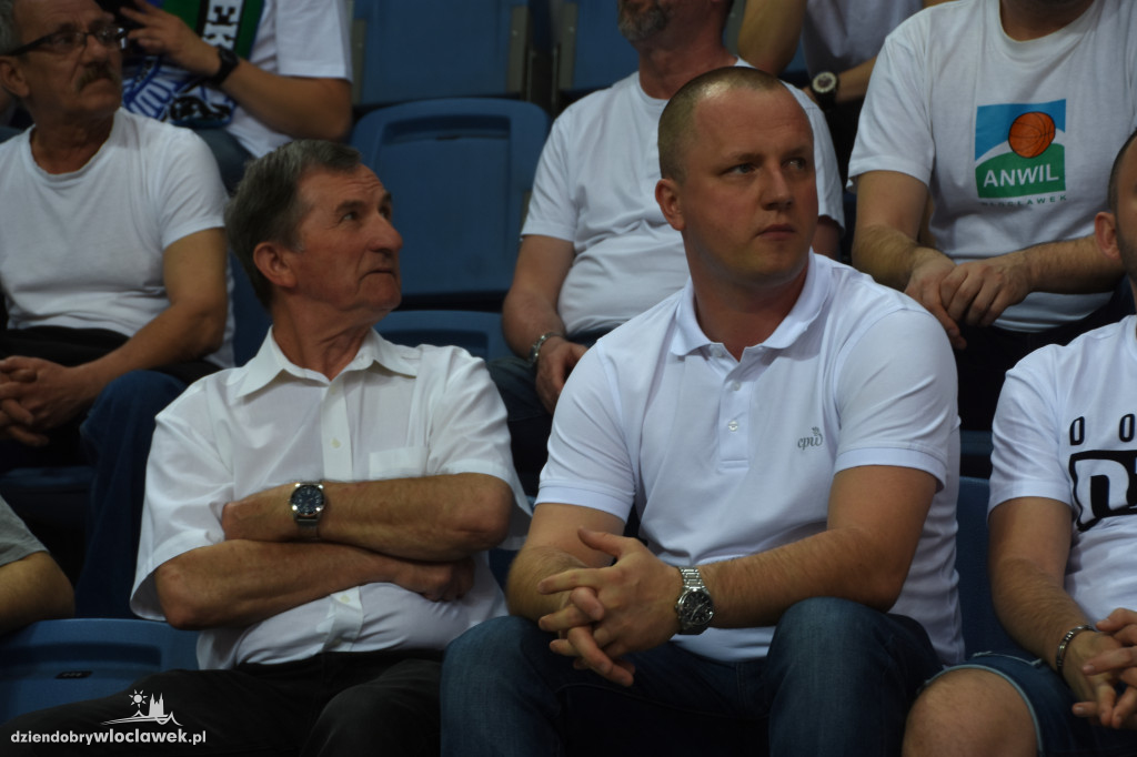 Kibice na meczu Anwil - Turów Zgorzelec