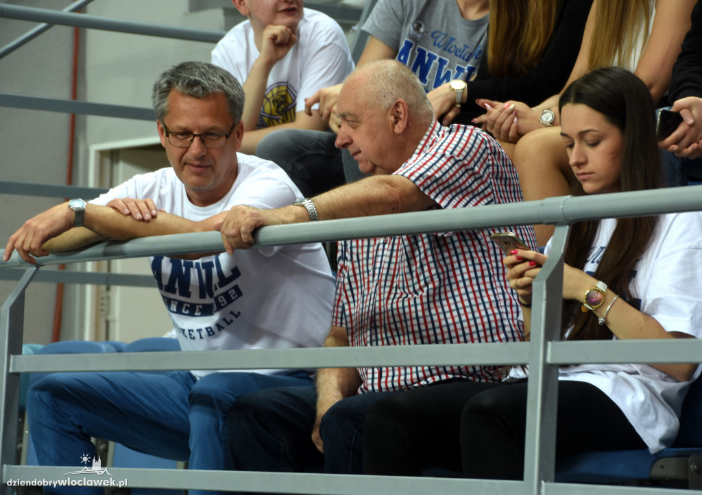 Kibice na meczu Anwil - Turów Zgorzelec