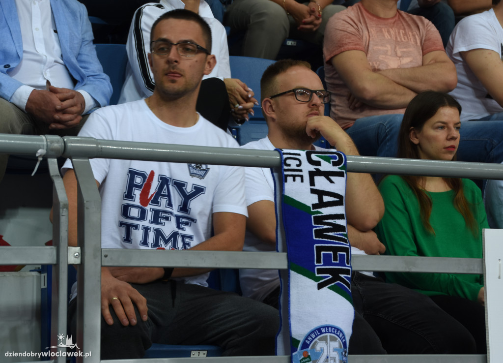 Kibice na meczu Anwil - Turów Zgorzelec