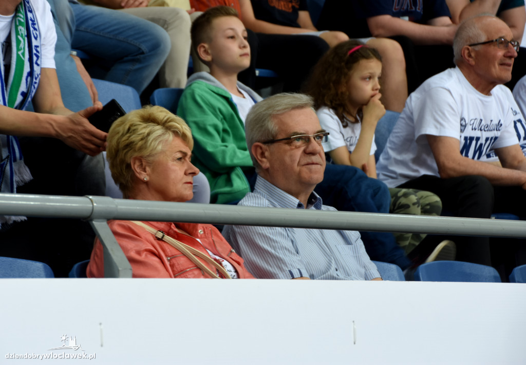 Kibice na meczu Anwil - Turów Zgorzelec