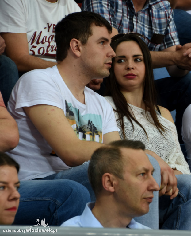 Kibice na meczu Anwil - Turów Zgorzelec