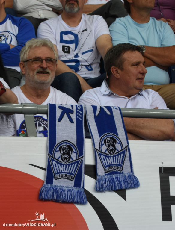 Kibice na meczu Anwil - Turów Zgorzelec