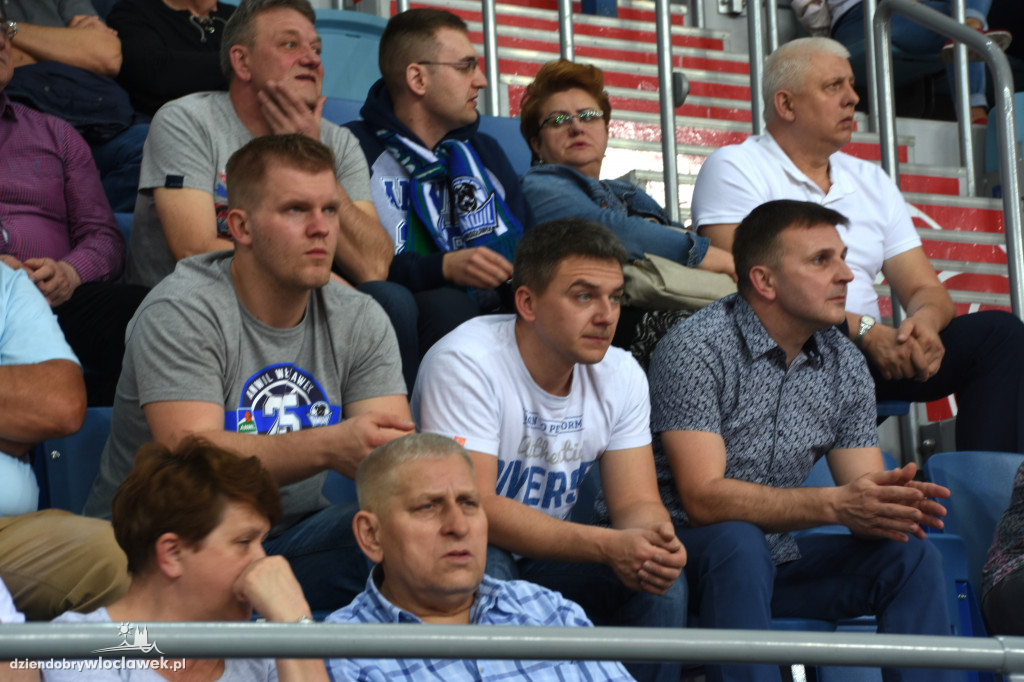 Kibice na meczu Anwil - Turów Zgorzelec