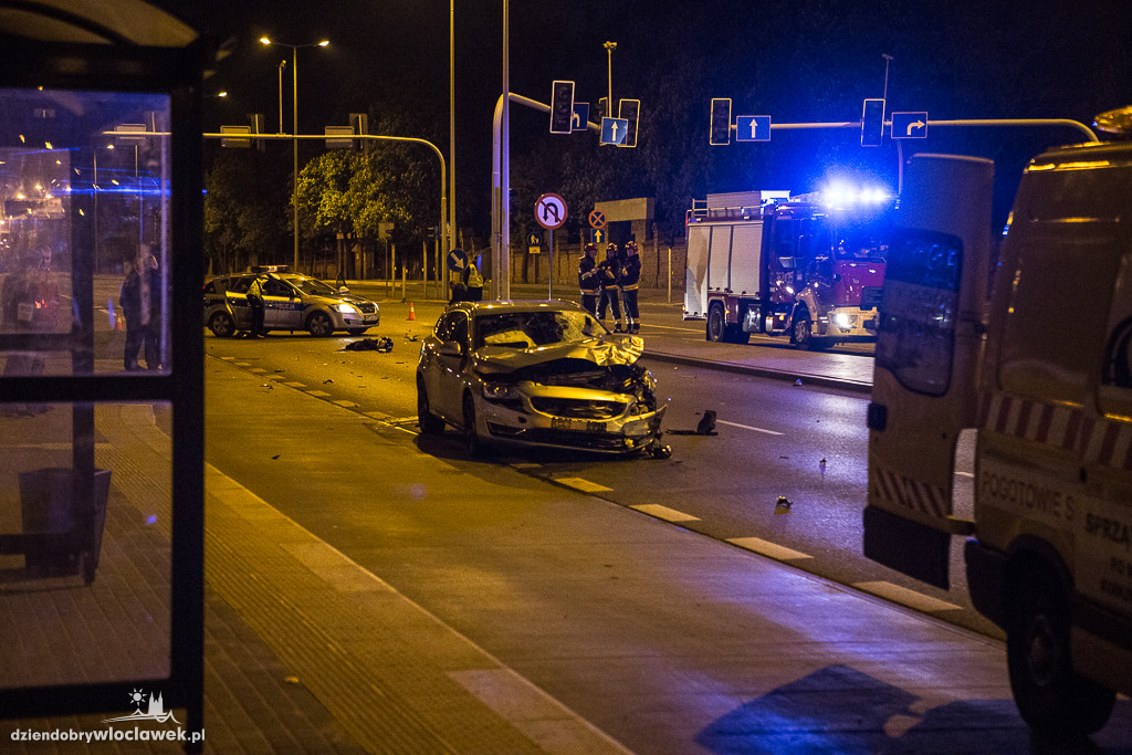 Groźny wypadek koło Hali Mistrzów