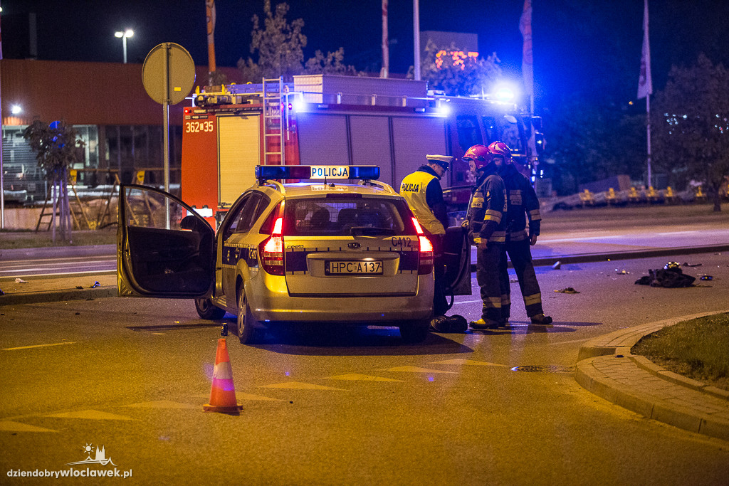 Groźny wypadek koło Hali Mistrzów