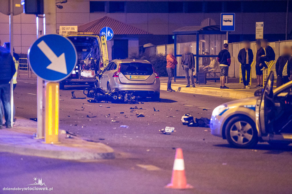 Groźny wypadek koło Hali Mistrzów