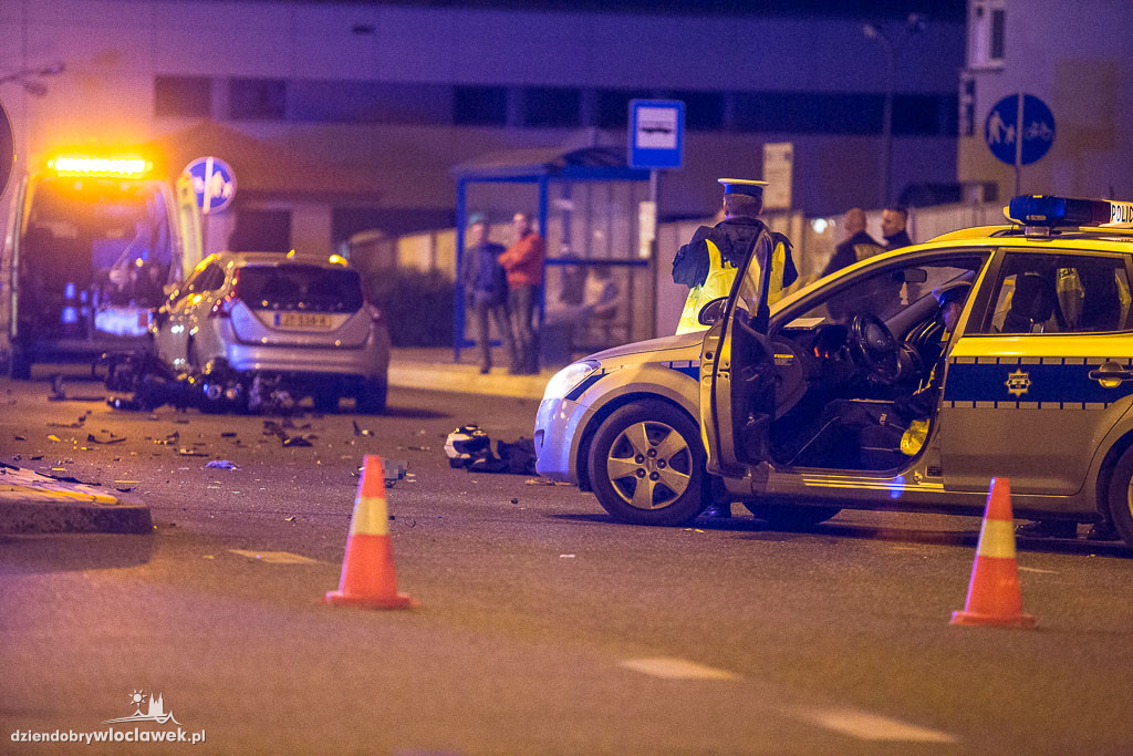 Groźny wypadek koło Hali Mistrzów