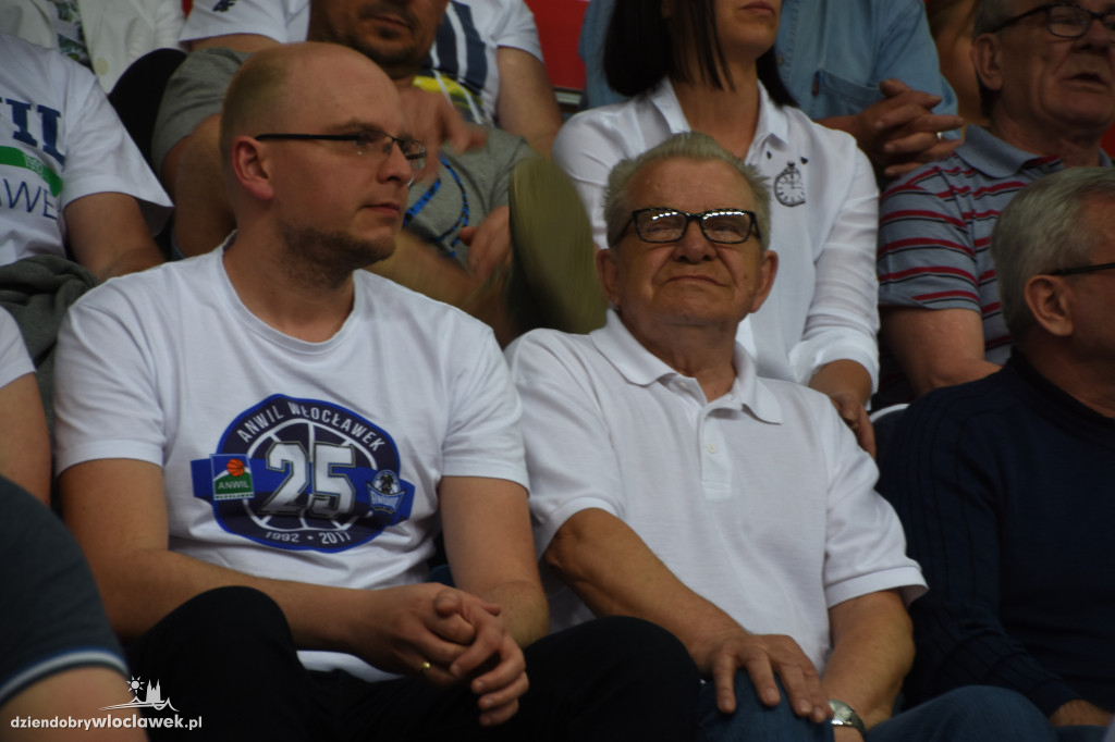 Kibice na meczu Anwil - Turów Zgorzelec