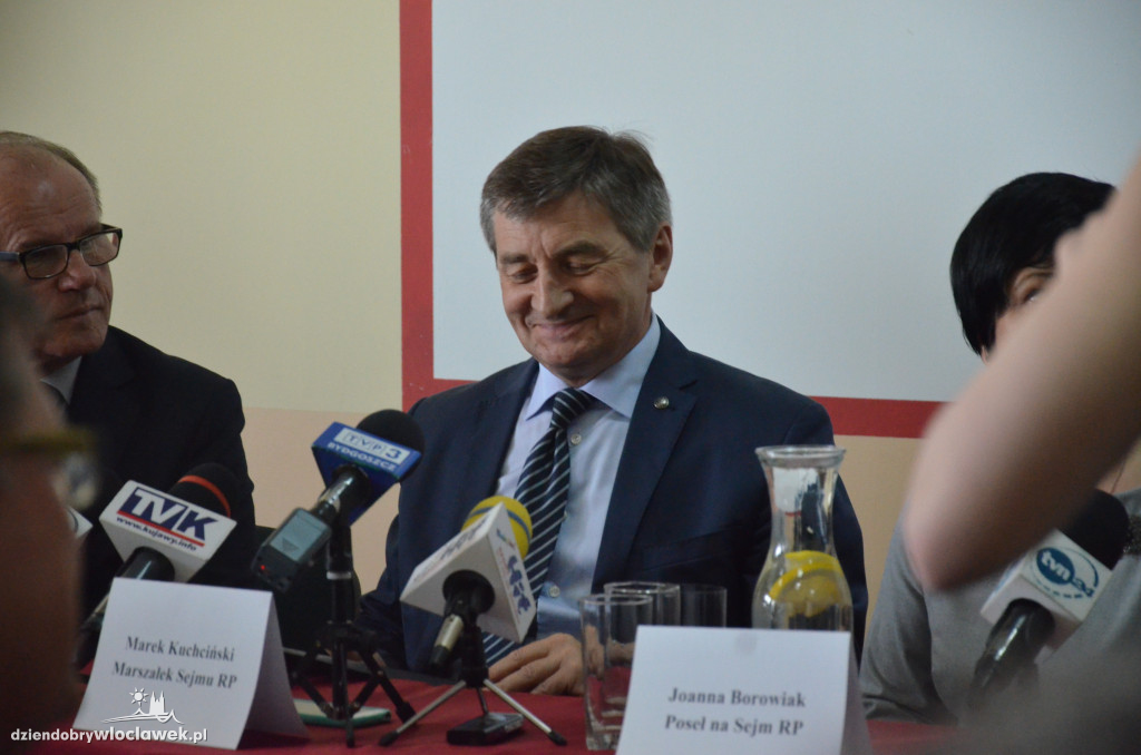 Spotkanie z marszałkiem Kuchcińskim