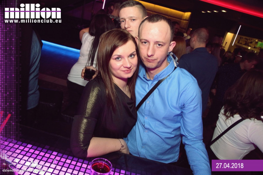 Piątkowa impreza w klubie Milion