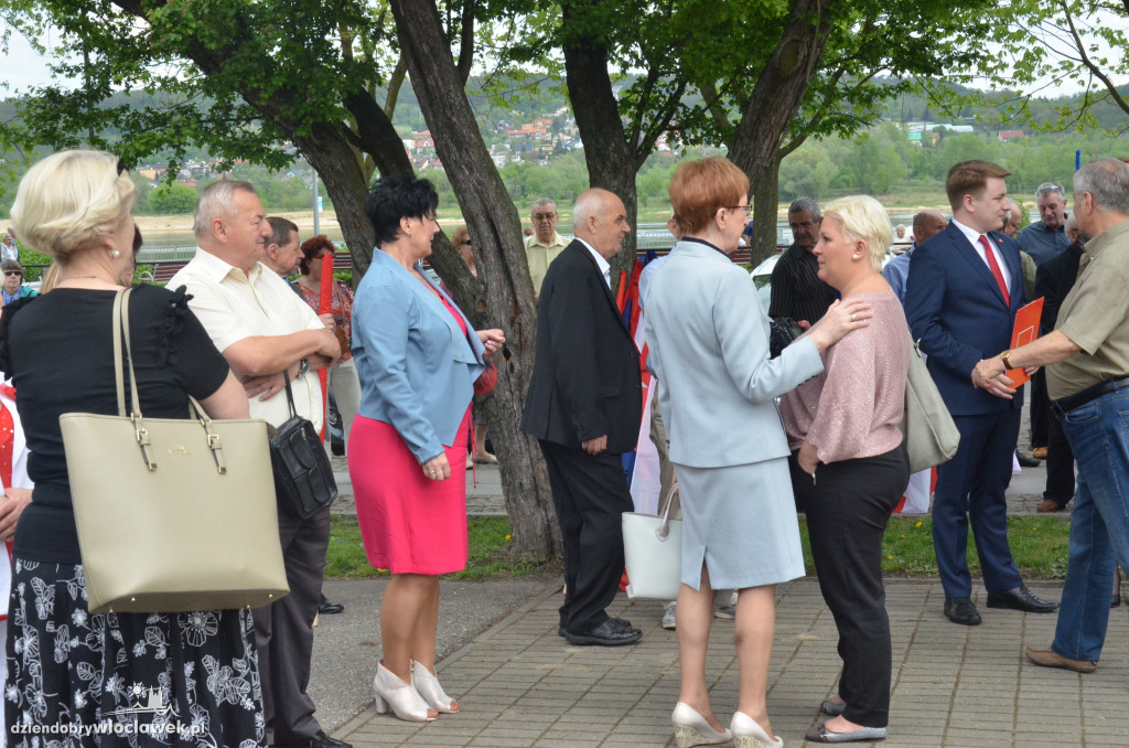 Uroczystości z okazji 1. Maja na bulwarach