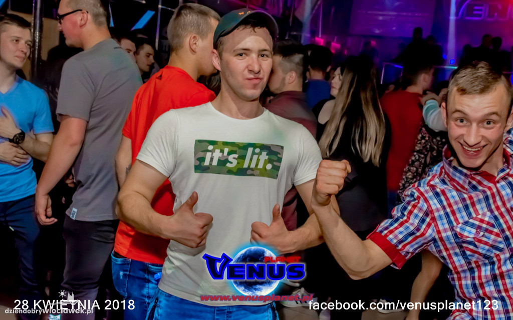 Sobota w klubie Venus Planet w Konecku