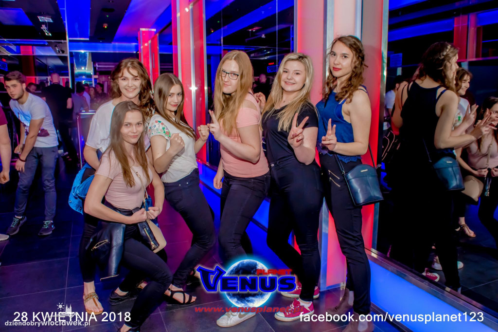 Sobota w klubie Venus Planet w Konecku