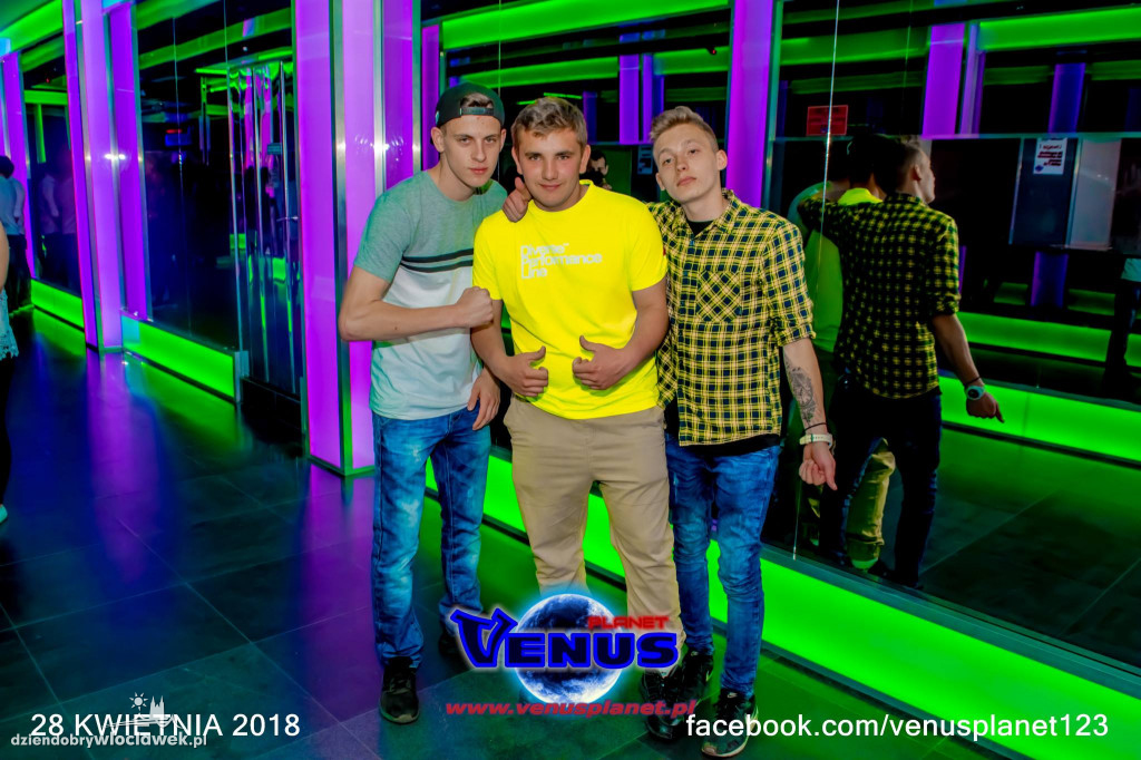 Sobota w klubie Venus Planet w Konecku